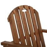 Chaise de jardin Marron - Bois massif - Bois/Imitation - 63 x 79 x 60 cm