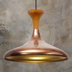 Pendelleuchte Champion Pilz-Holz Lampe Kupfer - Gold