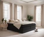 Boxspringbett Oak Schwarz - Breite: 140 cm