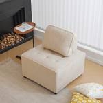 2-Sitzer Modulsofa TEDDYKiss (2er Set) Beige - Breite: 152 cm