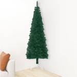 Demi-arbre de noël artificiel Vert - 61 x 240 x 61 cm