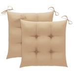 Gartenstuhl (2er Set) 3007494-1 Beige