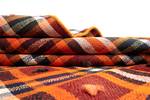 Teppich Jajim XIV Orange - Textil - 121 x 1 x 210 cm