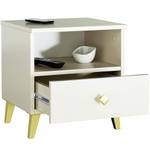 Nachttisch MOBI Beige - Holzwerkstoff - 40 x 43 x 37 cm