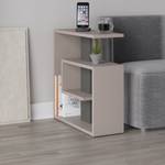 Beistelltisch SALY - Mokka-Anthrazit Anthrazit - Beige