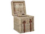 Korb MADABA Blau - Rattan - 45 x 48 x 42 cm