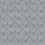 Vliestapete Margam Blau - Papier - Kunststoff - Textil - 52 x 52 x 1000 cm