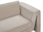 3-Sitzer Sofa MAUNU Beige - Schwarz - Taupe