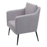 Fauteuil de salon H93a Gris - Textile - 70 x 92 x 70 cm