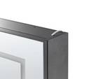 Bad-Spiegelschrank MAZARREDO Schwarz - Silber