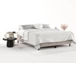 Boxspringbett Malte Braun - Breite: 200 cm