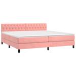 Boxspringbett 3017268-18 Pink - Breite: 200 cm