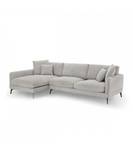 3-Sitzer Ecksofa Maggie Grau