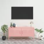 TV-Schrank D961 Pink - Metall - 35 x 50 x 105 cm