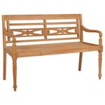 Banc de jardin 3007477 Marron - Bois manufacturé - Bois/Imitation - 120 x 84 x 52 cm