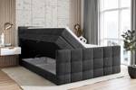 Boxspringbett APO-Z-KING Schwarz - Breite: 120 cm