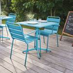 Gartentisch-Set und 2 Sessel Palavas Blau