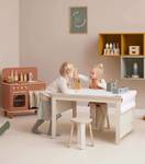 Table pour enfants Play Gris - Bois manufacturé - 68 x 55 x 90 cm