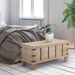 Couchtisch 100x44x50 cm Natur/Wei脽