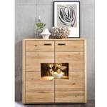 Highboard Morena 5 Braun - Massivholz - Holzart/Dekor - 120 x 122 x 39 cm