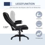 Bürostuhl 921-416BK Schwarz - Textil - 72 x 120 x 65 cm