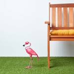 Deko Flamingo Gartenfigur mit Hakenhals