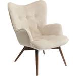 Fauteuil Vicky Novara Beige - Textile - 73 x 94 x 83 cm