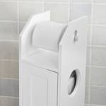 Toilettenrollenhalter FRG135-W Weiß - Holzwerkstoff - 20 x 78 x 18 cm