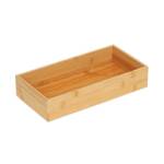 Ordnungsbox Bambus Braun - Bambus - Holzwerkstoff - 30 x 6 x 15 cm