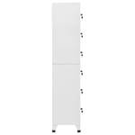 Schließfachschrank 294428-2 Grau - Tiefe: 40 cm