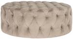 Pouf Adalyn IV Baumwollstoff - Beige