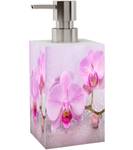 Seifenspender Blooming Pink - Kunststoff - 7 x 12 x 7 cm