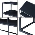 Fernsehtisch Solund Schwarz - Metall - 30 x 46 x 120 cm