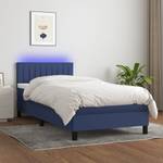 Boxspringbett 3017265-18 Blau - Breite: 100 cm