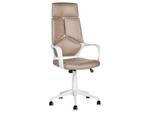 Chaise de bureau DELIGHT Beige - Blanc