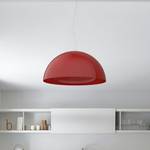 Pendelleuchte Cassis Rot - Weiß - Durchmesser Lampenschirm: 80 cm