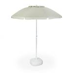 Parasol 200 x 200 cm inclinable jardin Blanc crème