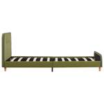 Cadre de lit 297913 Vert - Largeur : 96 cm