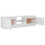 Meuble tv 3009188 Blanc brillant - 30 x 120 cm