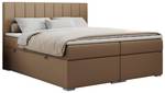 Boxspringbett ALLY Breite: 120 cm - H3 - Kunstleder