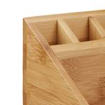 Organiseur de bureau bambou 10 cases 23 x 10 x 10 cm