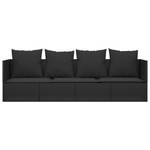 Outdoor Loungebett 3028900 Schwarz