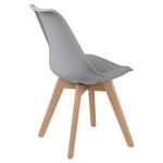 Chaise Skandi (Lot de 2) Gris