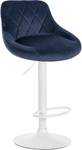 Barhocker Lazio Samt Blau