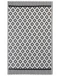 Tapis d'extérieur THANE Noir - Blanc