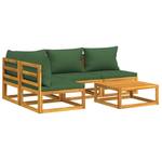 Garten-Lounge-Set 3028504-4 (5-teilig) Grün