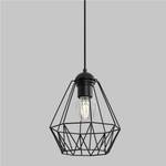 Lustre suspension ARIYAN Noir - 16 x 46 x 19 cm