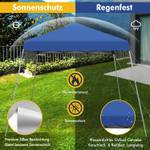 3x3m Faltpavillon, Pop Up Gartenpavillon Blau