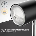 GU10 LED inkl. 5W Klemmleuchte