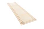 Tapis de passage Darya CDLXI Beige - Textile - 81 x 1 x 290 cm